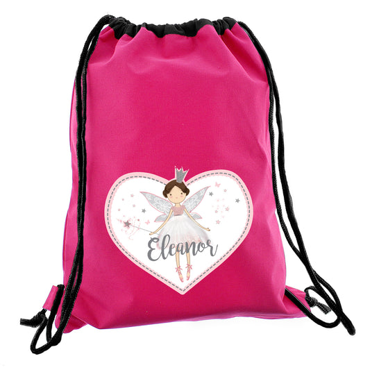 Personalised Fairy Princess Swim & PE Kit Bag