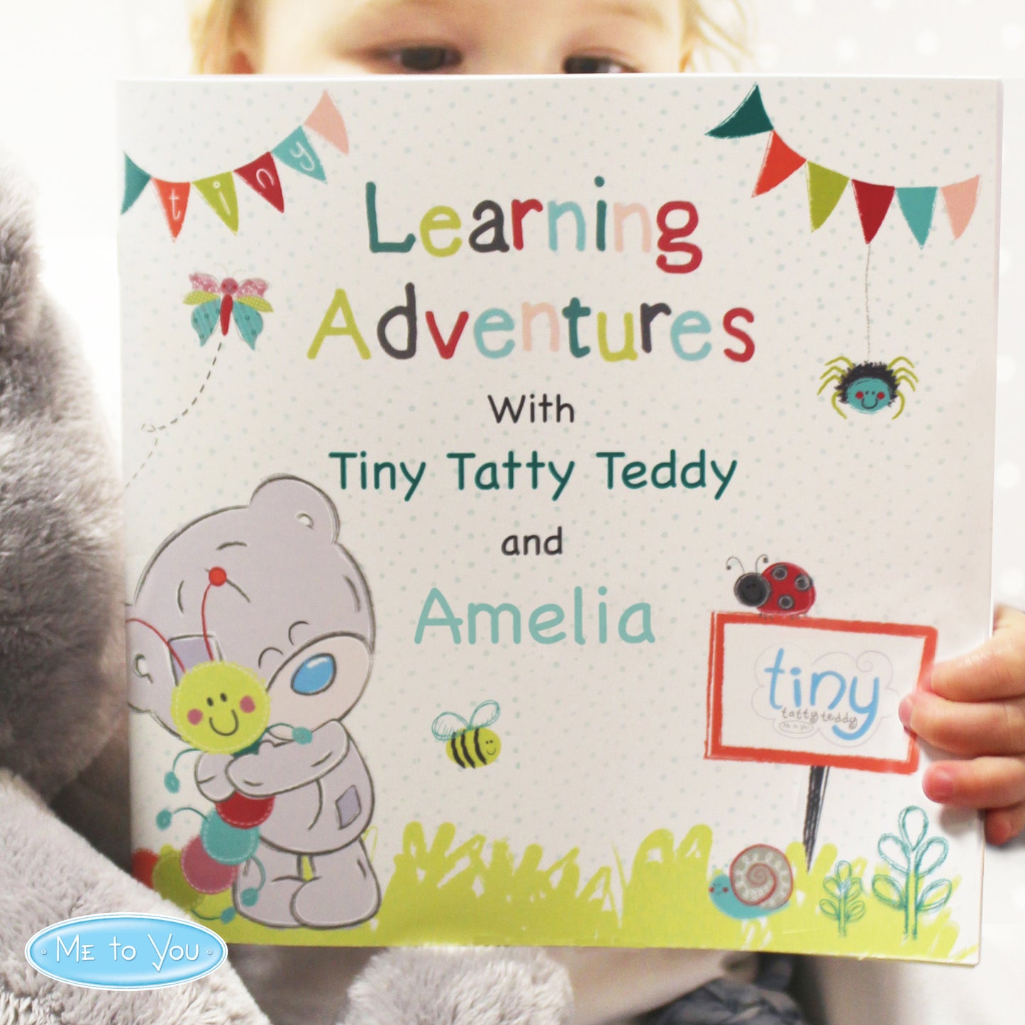 Personalised Tiny Tatty Teddy Learning Adventure Book