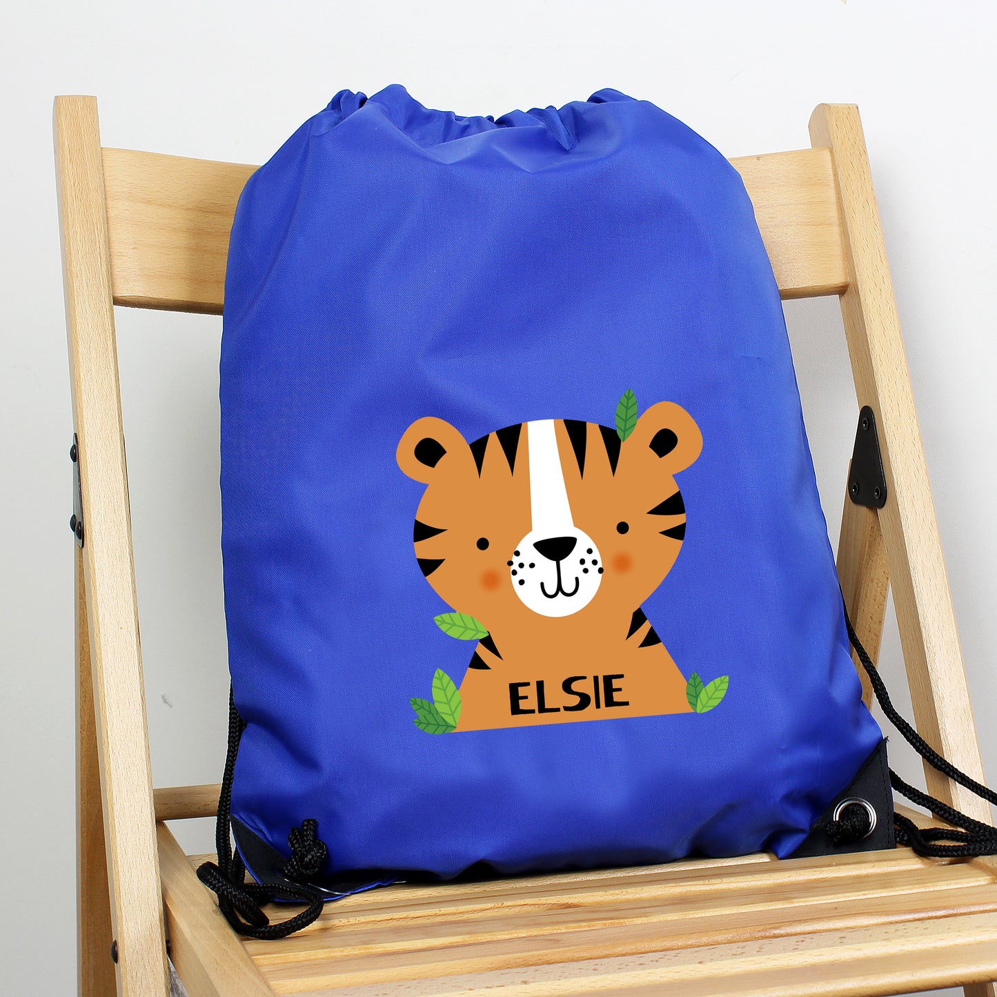 Personalised Tiger Blue Kit Bag 44cm