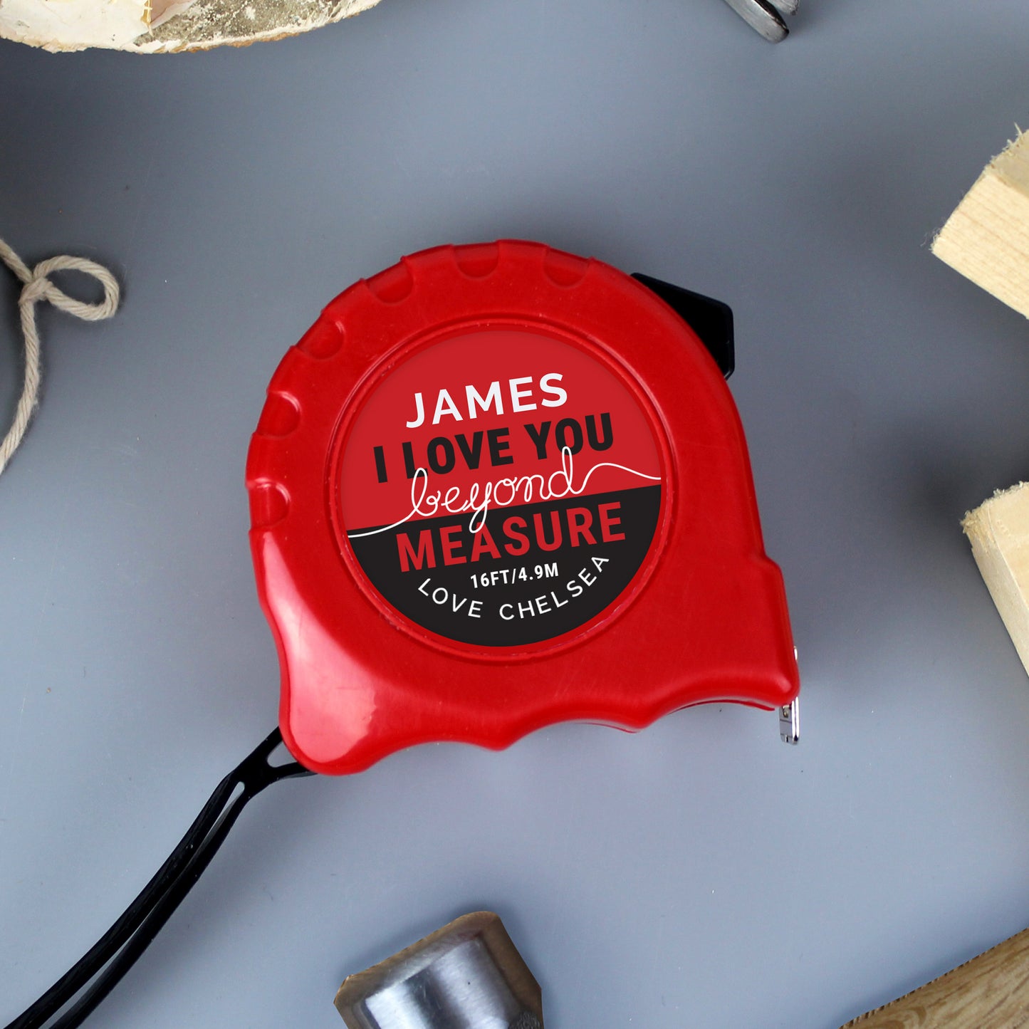 Personalised Beyond Measures Tape Measure