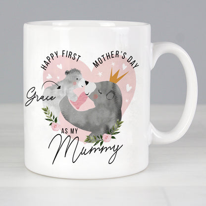 Personalised 1st Mother's Day Mama Bear Mug