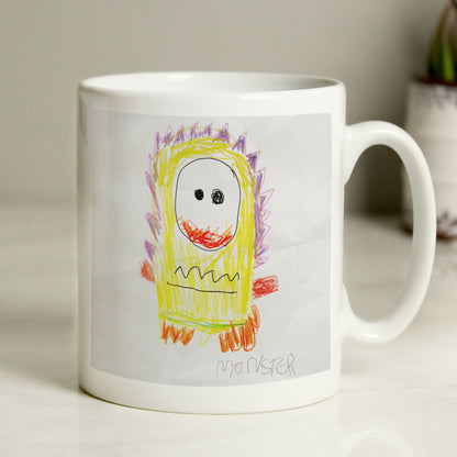 Photo Upload Mug Personalised With Your Children's Drawing