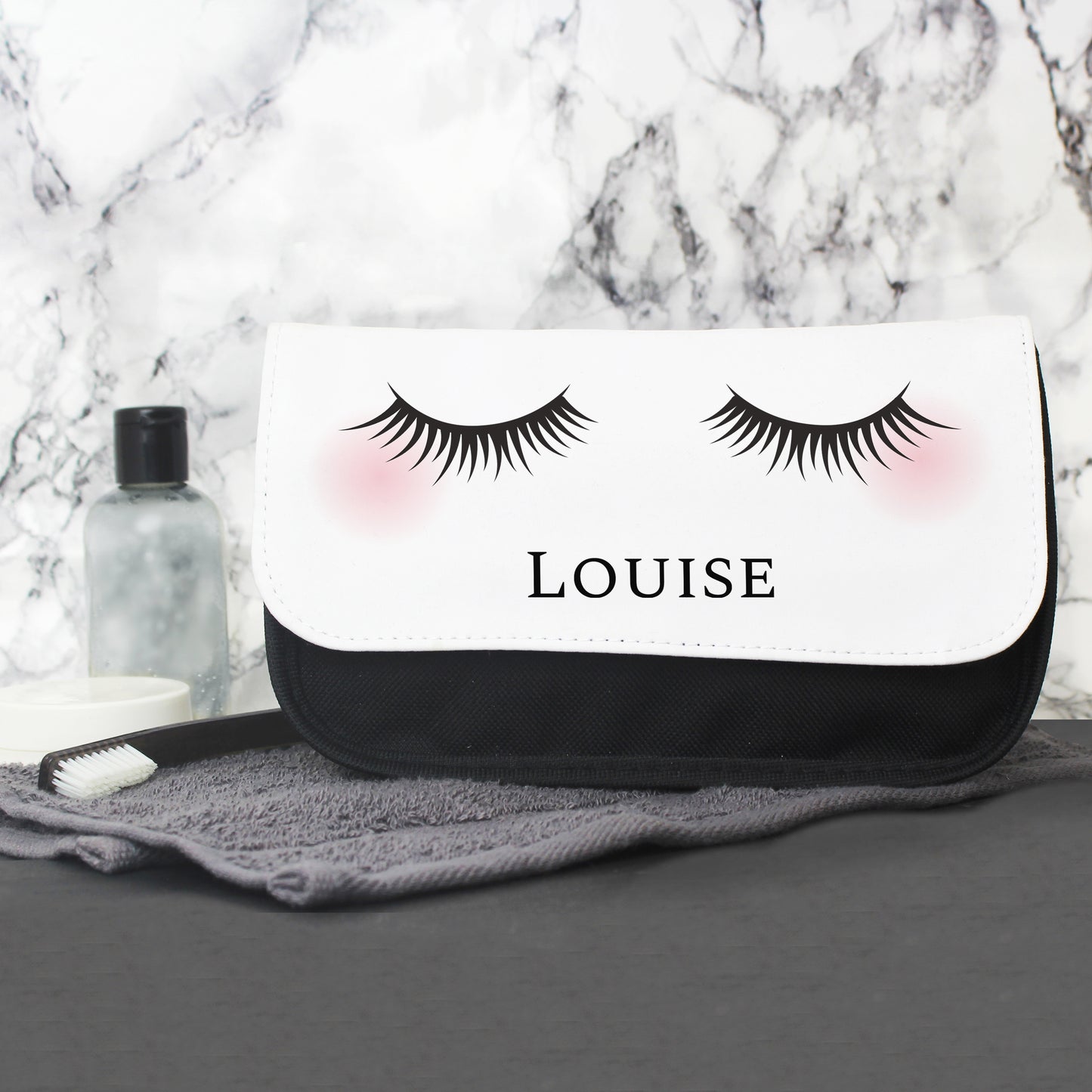 Make Up Bag Personalised Eyelashes