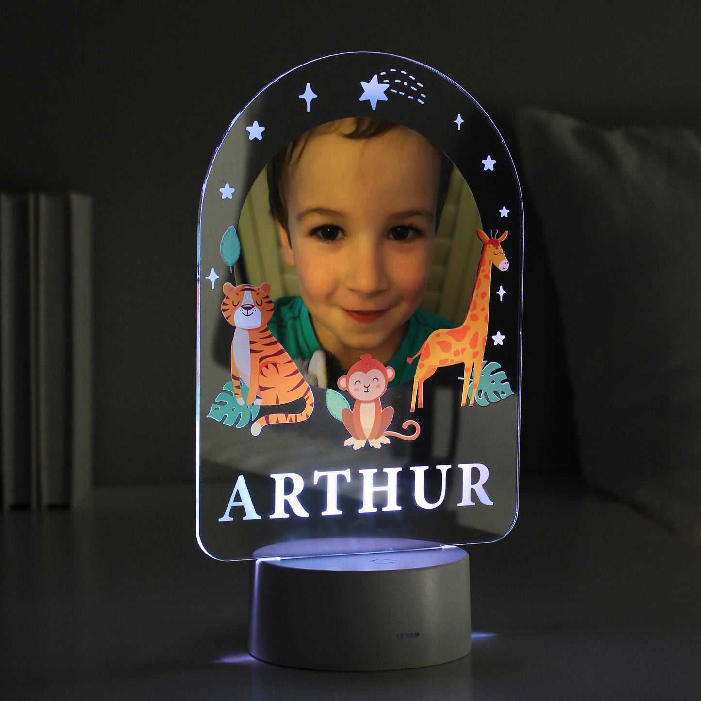 LED Colour Changing Night Light Personalised Photo Upload