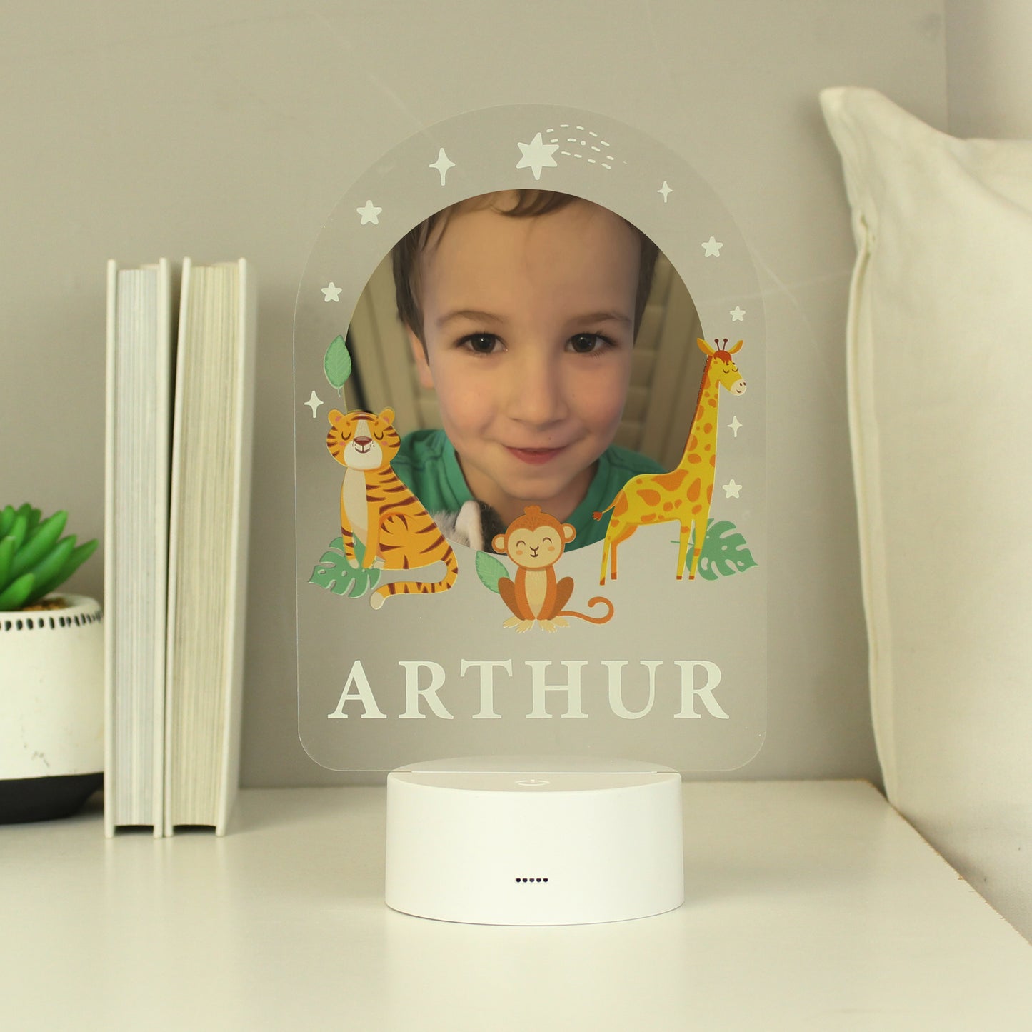 LED Colour Changing Night Light Personalised Photo Upload
