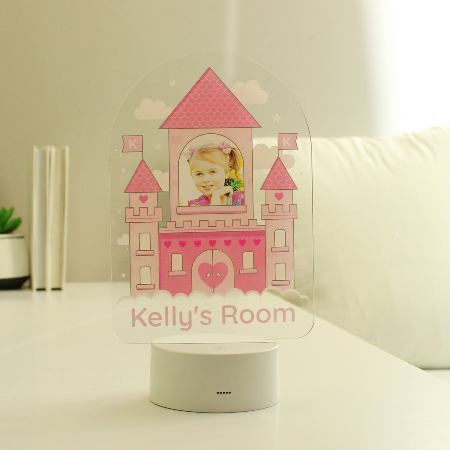 LED Colour Changing Night Light Personalised Photo Upload