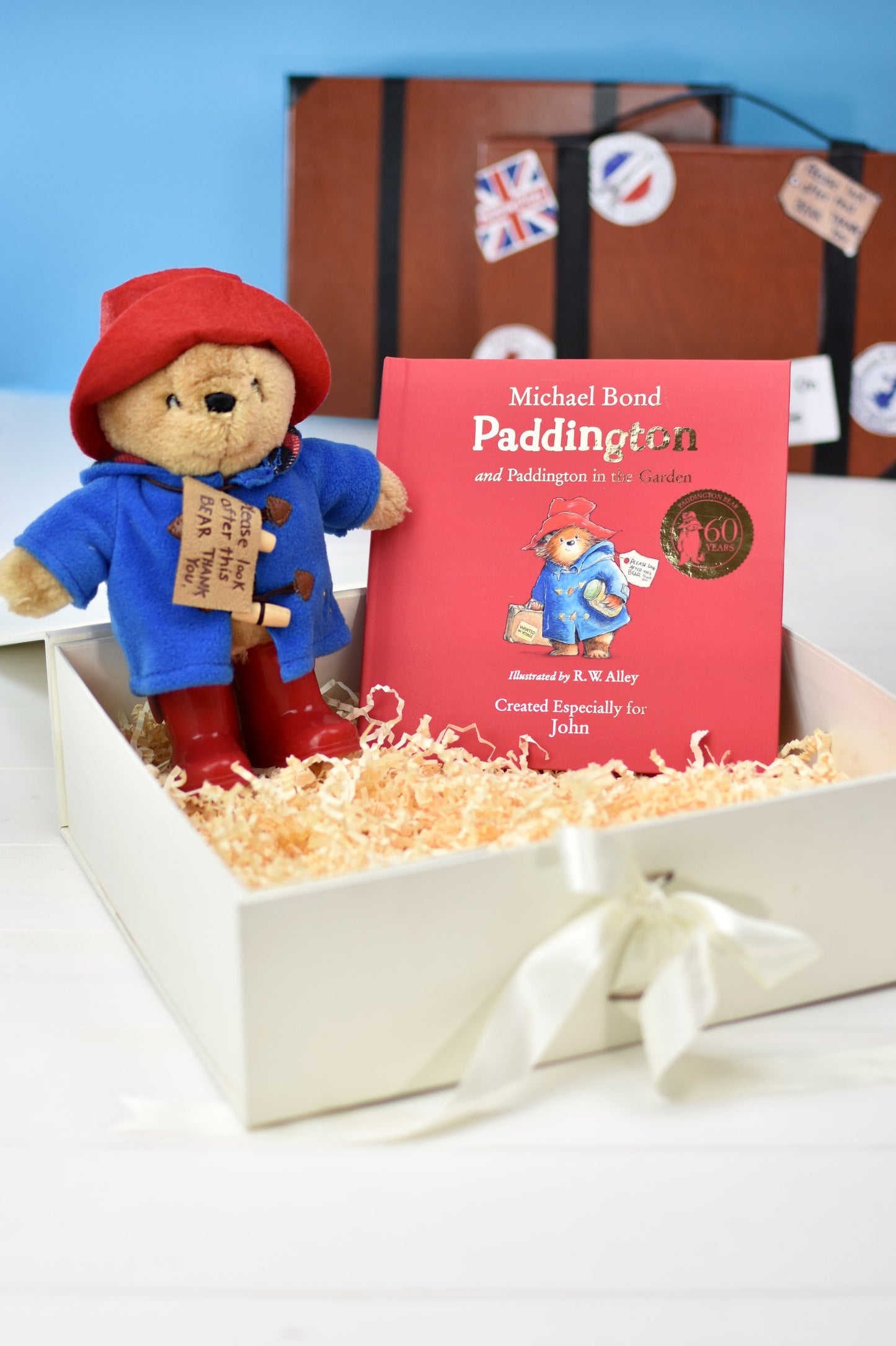 Paddington Bear Personalised Story Book and Plush Toy Giftset