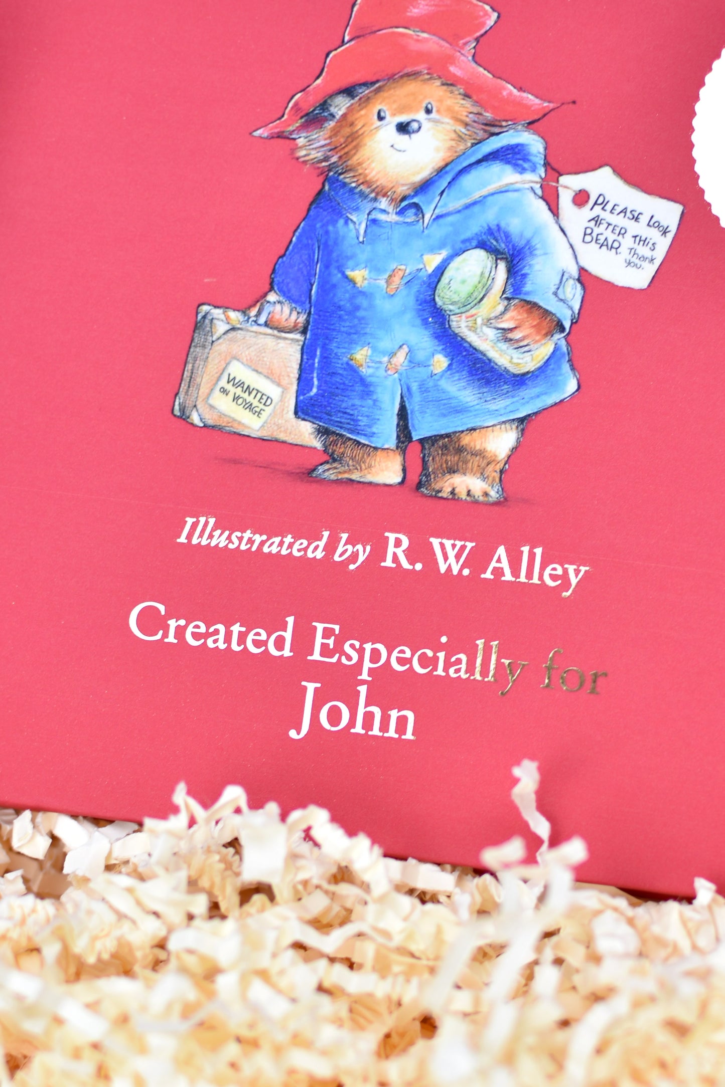 Paddington Bear Personalised Story Book and Plush Toy Giftset