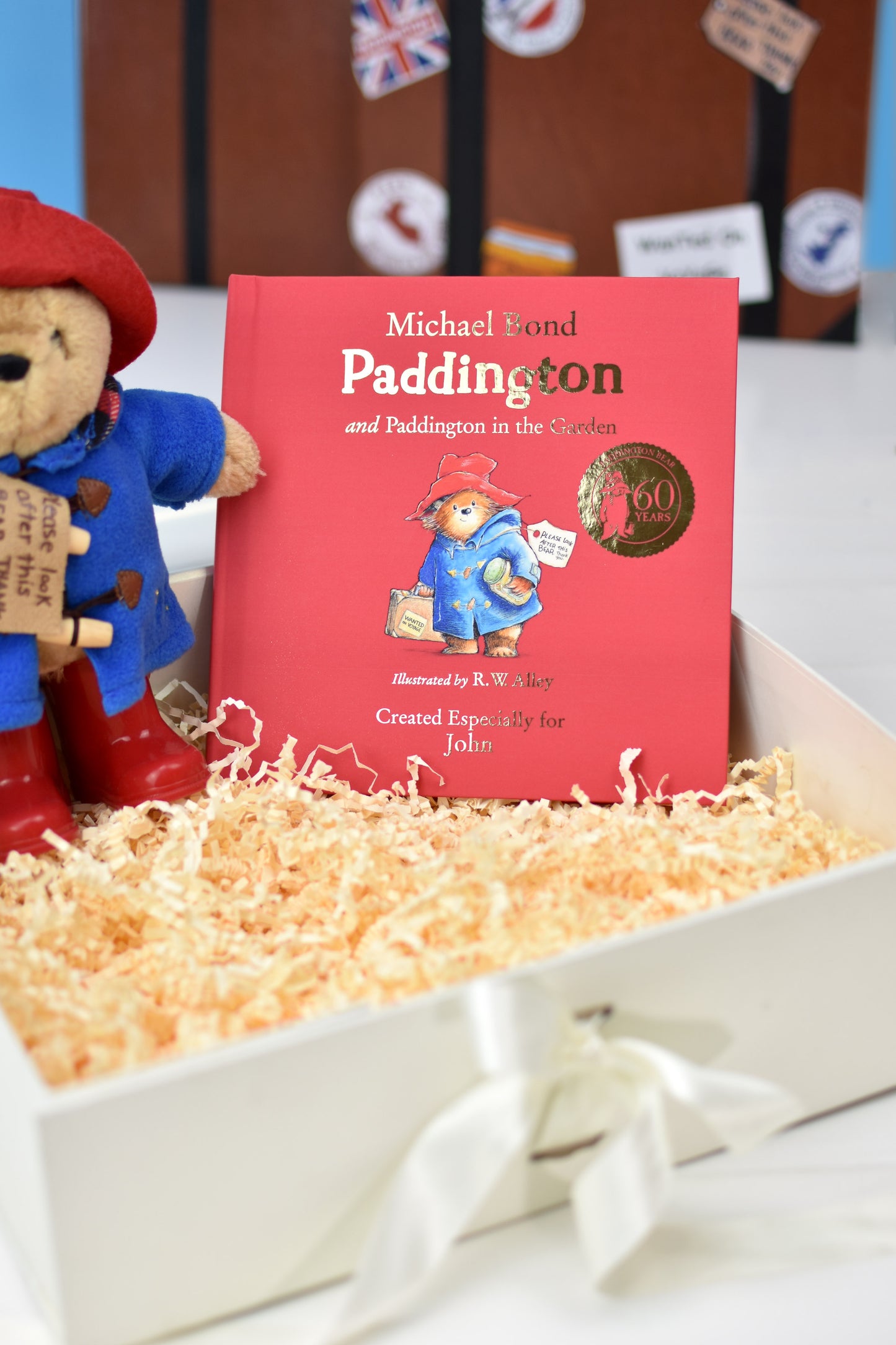 Paddington Bear Personalised Story Book and Plush Toy Giftset