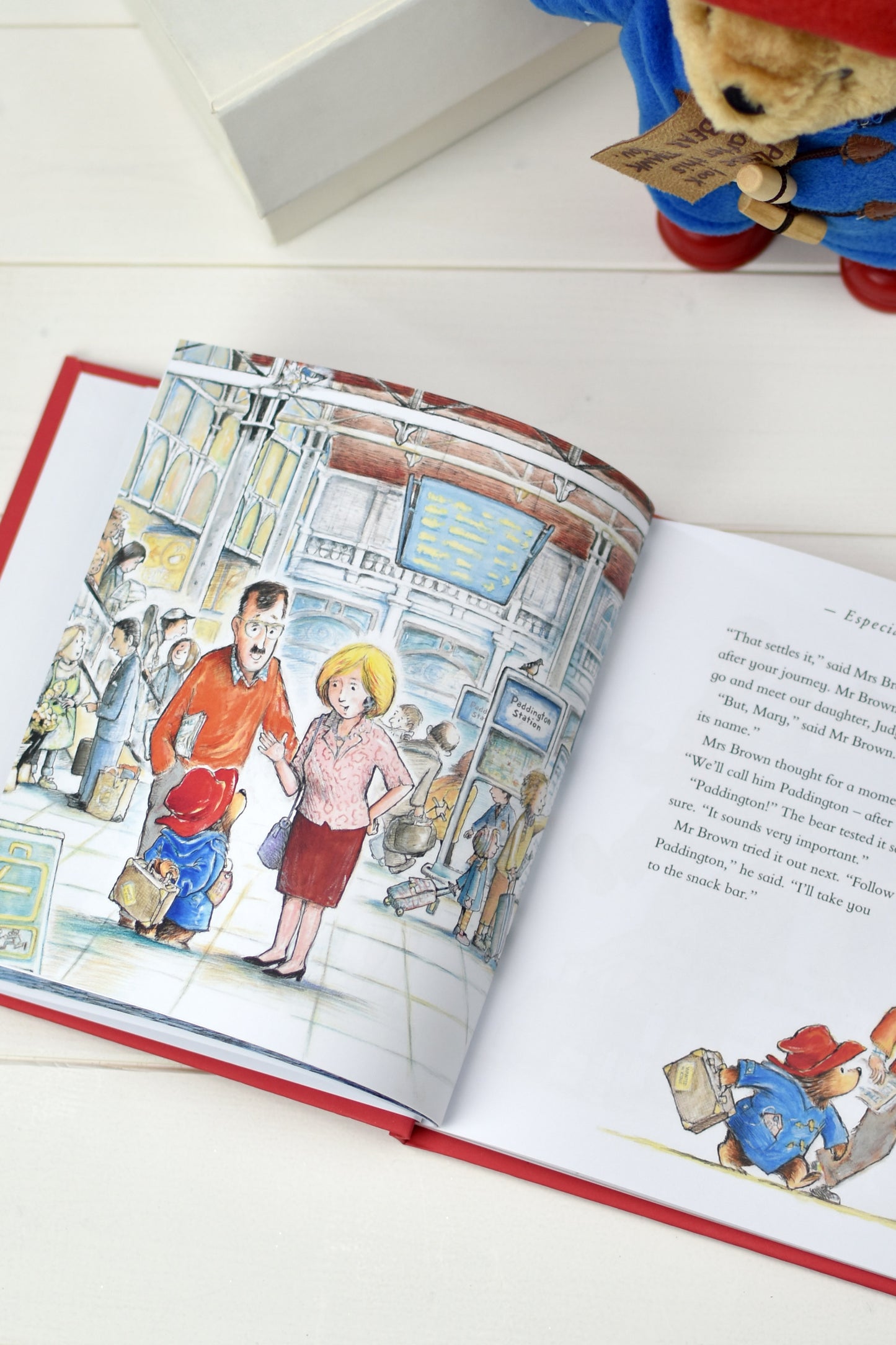 Paddington Bear Personalised Story Book and Plush Toy Giftset