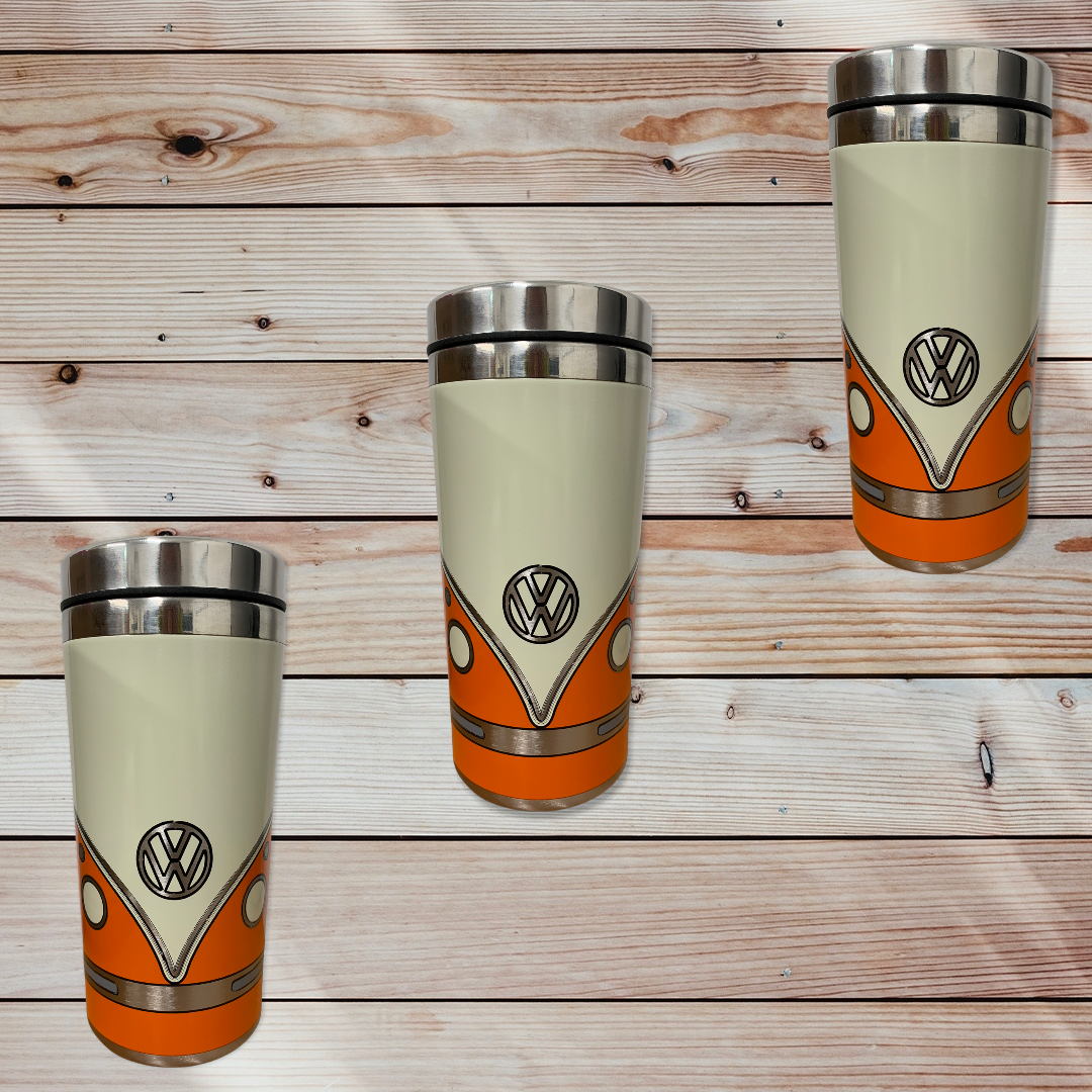 Personalised Classic Volkswagen Camper Van Insulated VW Travel Mug