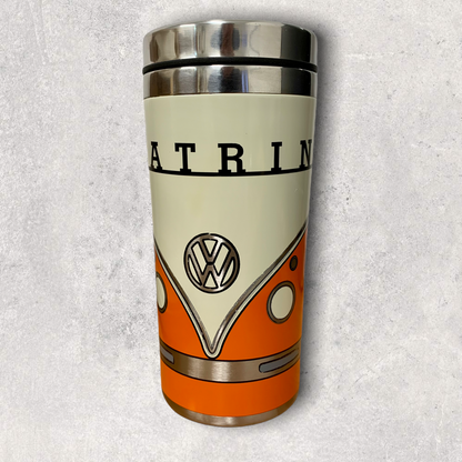 Personalised Classic Volkswagen Camper Van Insulated VW Travel Mug