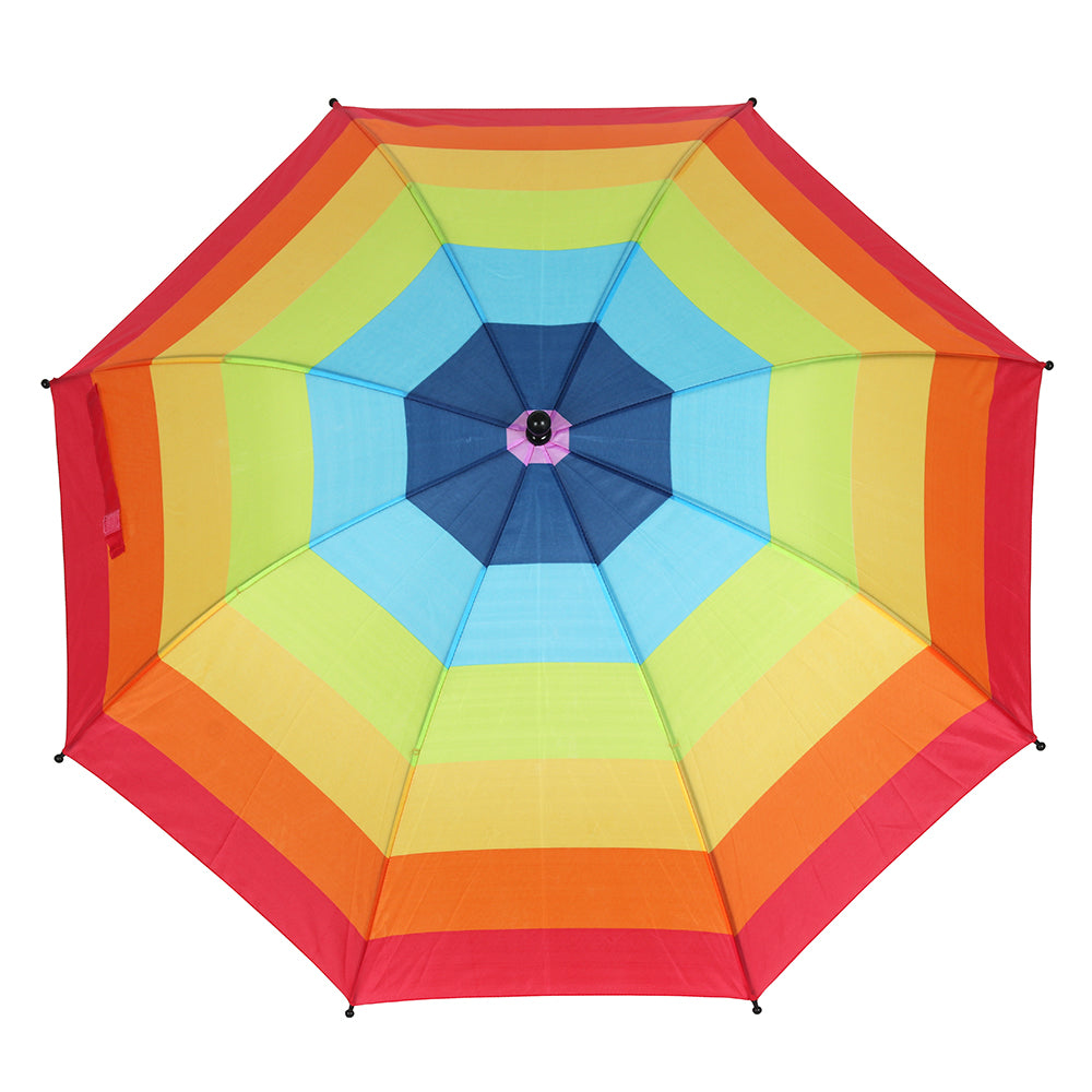 Large Rainbow Stripe Umbrella 88cm