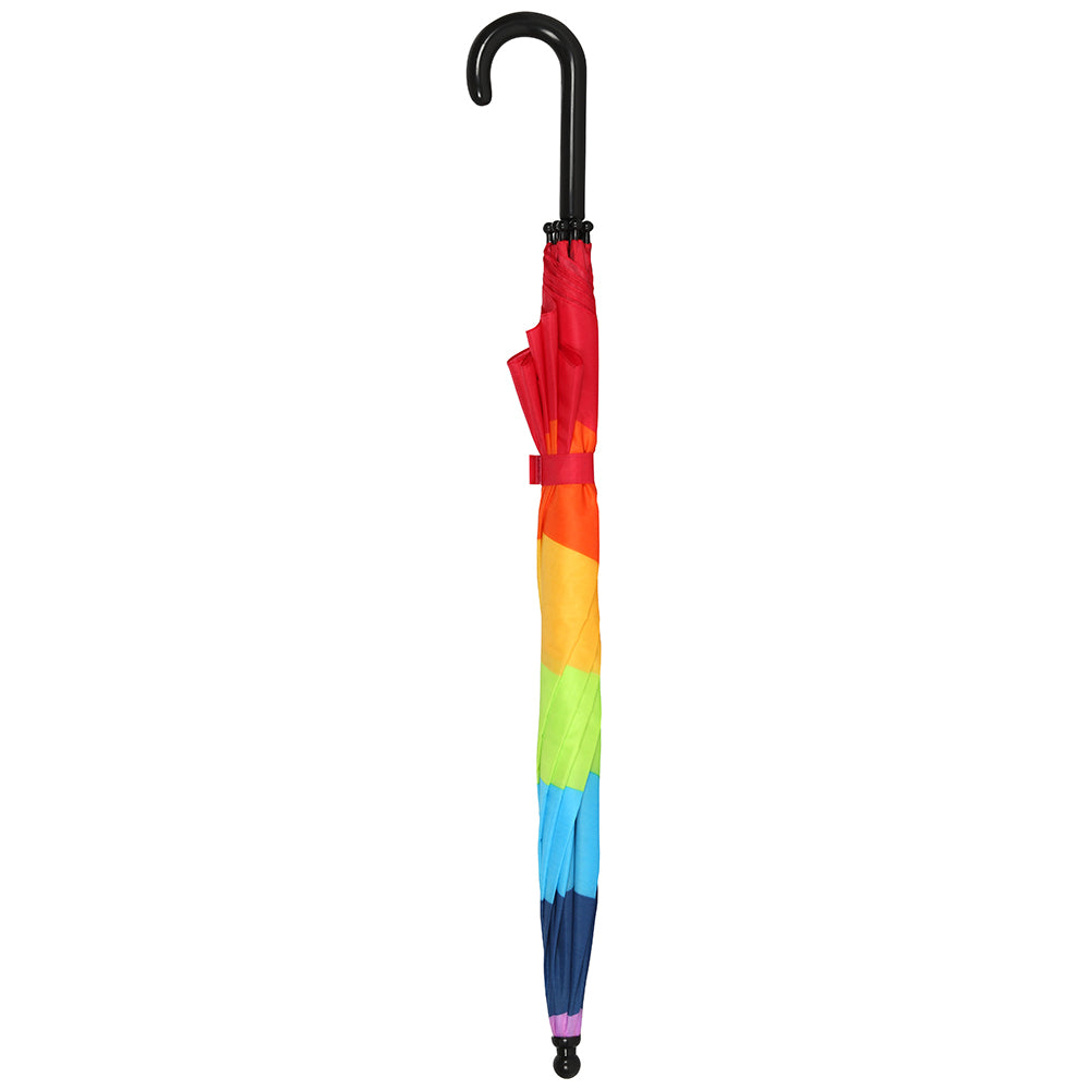Large Rainbow Stripe Umbrella 88cm