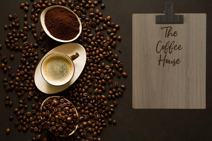 Menu Boards Engraved Wooden Personalised Clipboard A4 (Pack of 10)