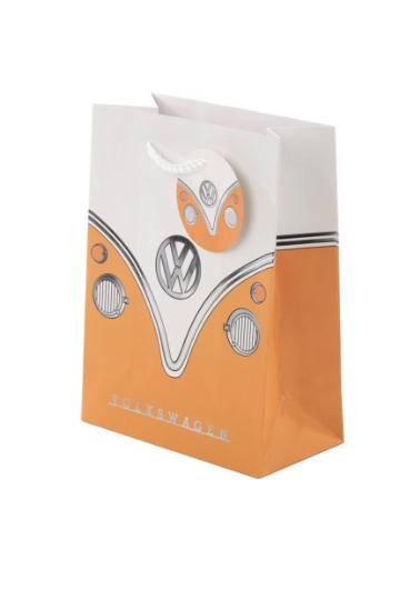 Personalised Volkswagen VW T1 Camper Bus Gift Bag 23cm