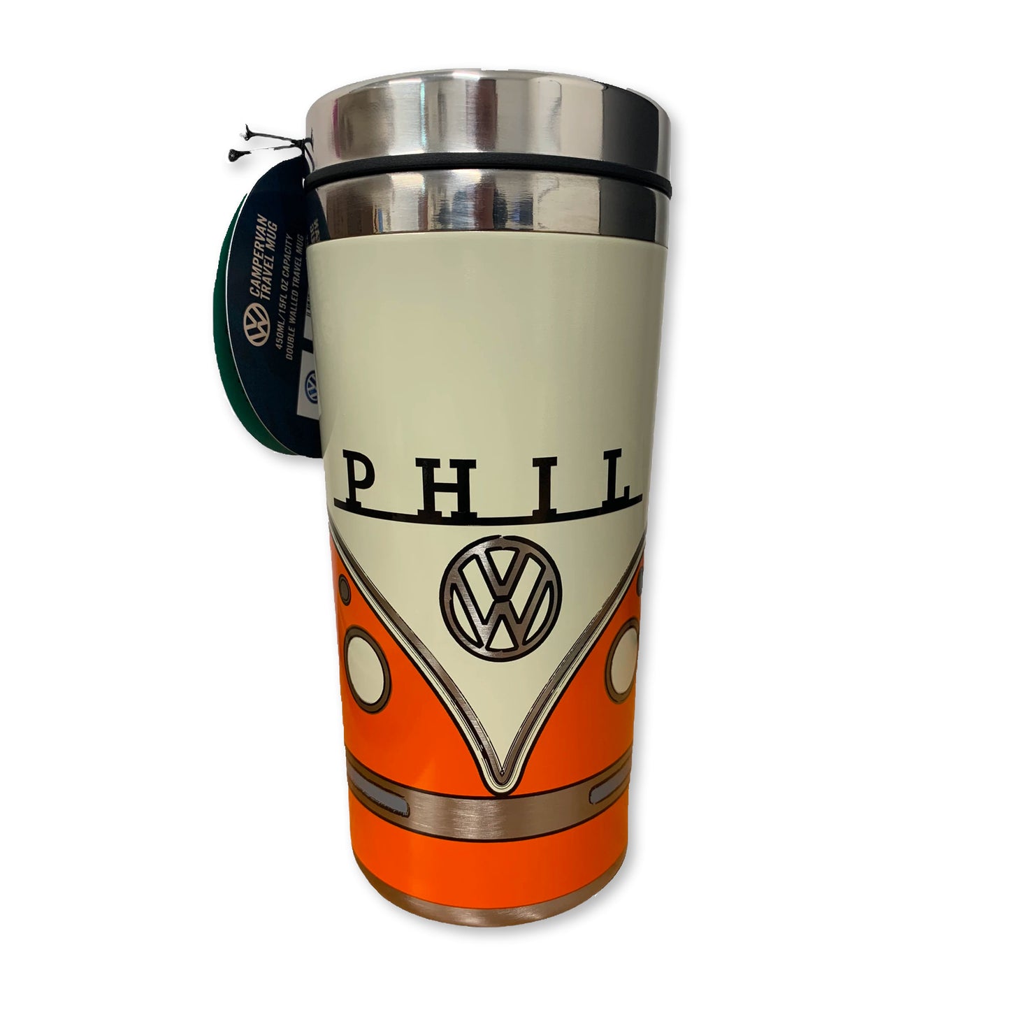 Personalised Classic Volkswagen Camper Van Insulated VW Travel Mug