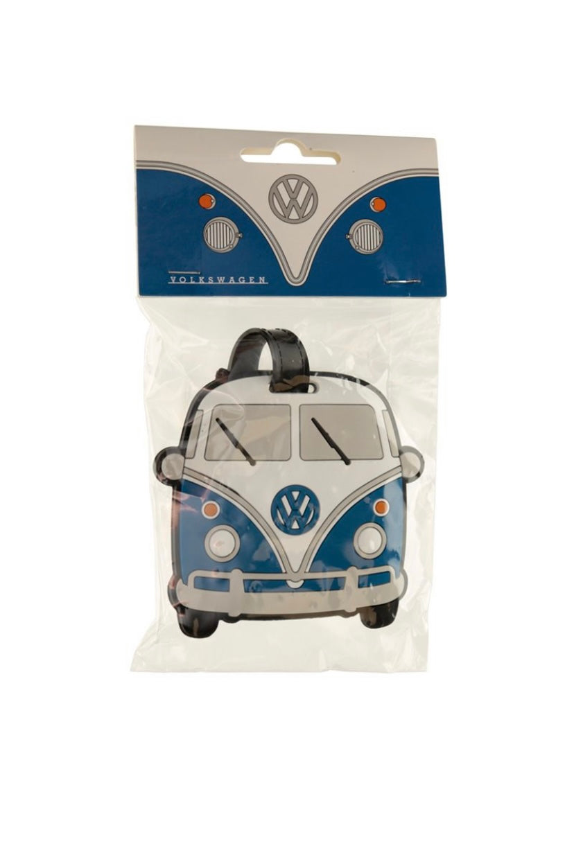 Volkswagen VW T1 Camper Bus PVC Luggage Tag