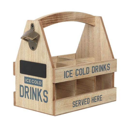 Wooden Drinks Caddy