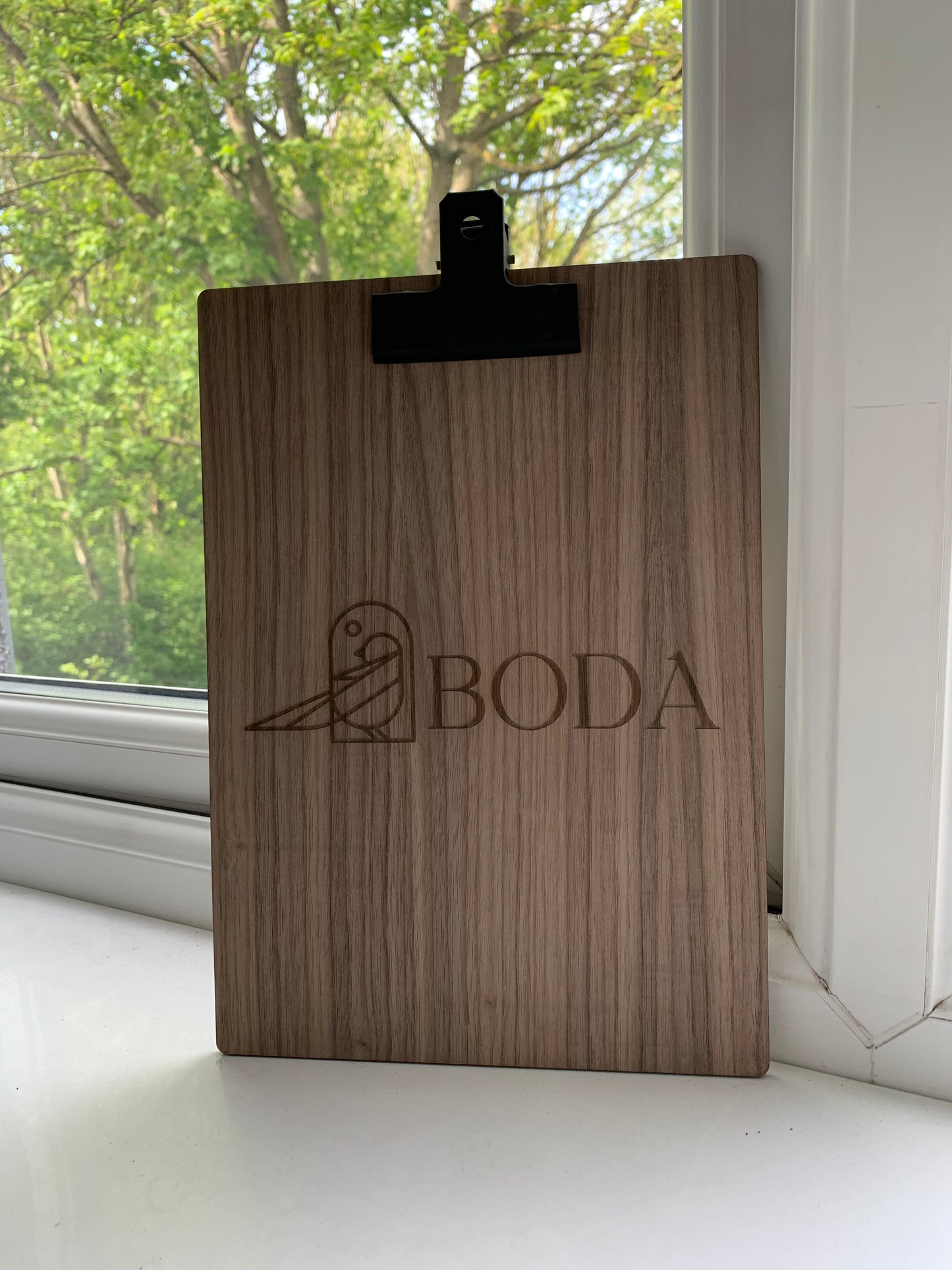 Engraved Wooden Personalised Clipboard Menu Boards A4 - Individual