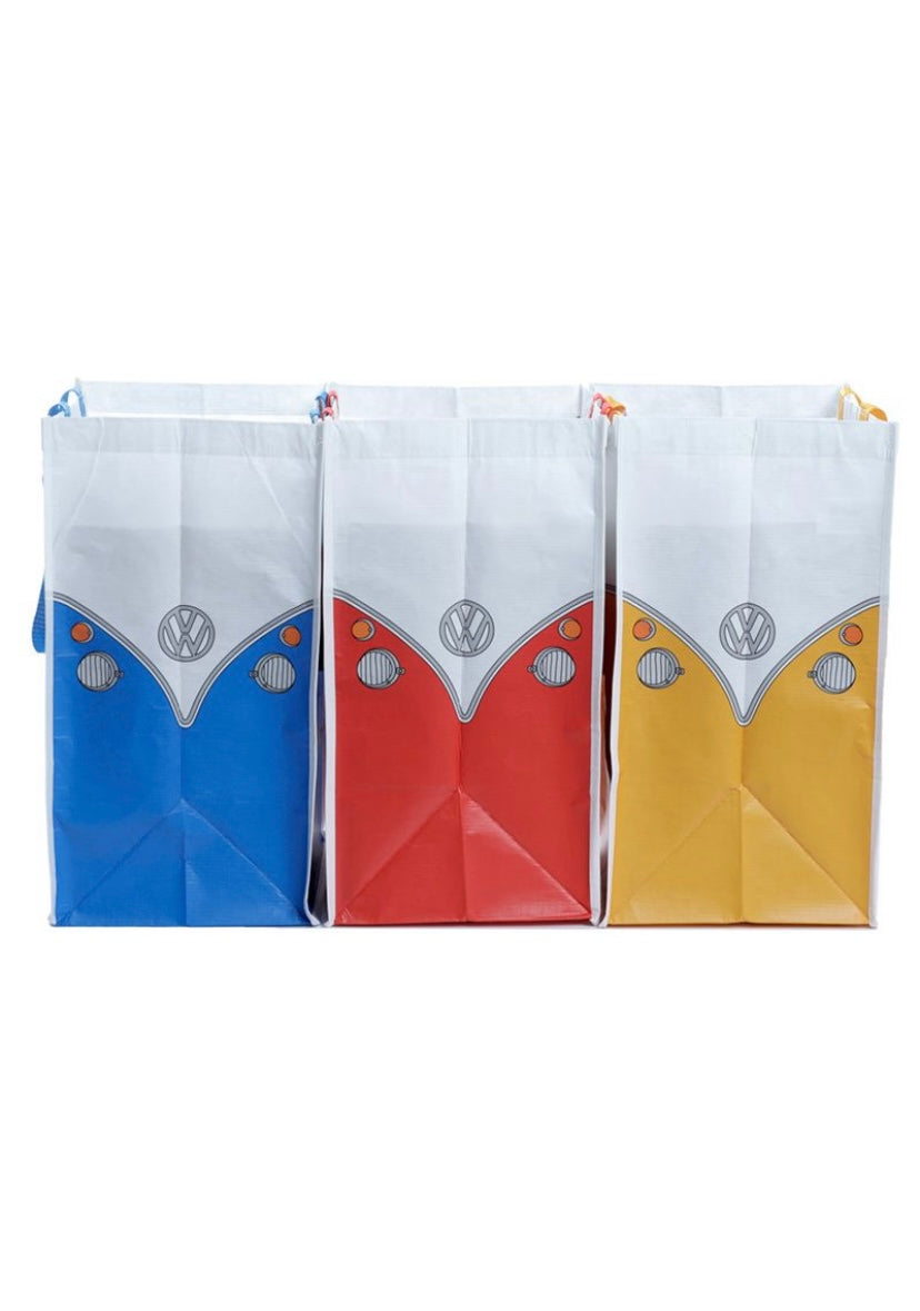 Set of 3 Recycled Plastic Bottles RPET Recycling Bags