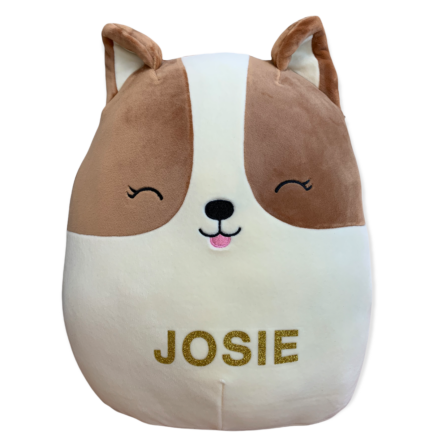 Personalised Squishmallows 12" Soft Toy Regina the Corgi