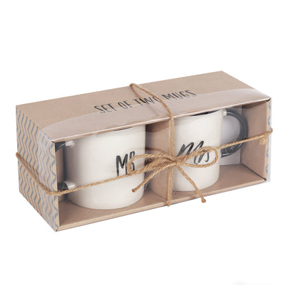 Mr and Mrs Couples Mug Set