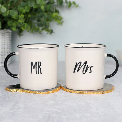 Mr and Mrs Couples Mug Set