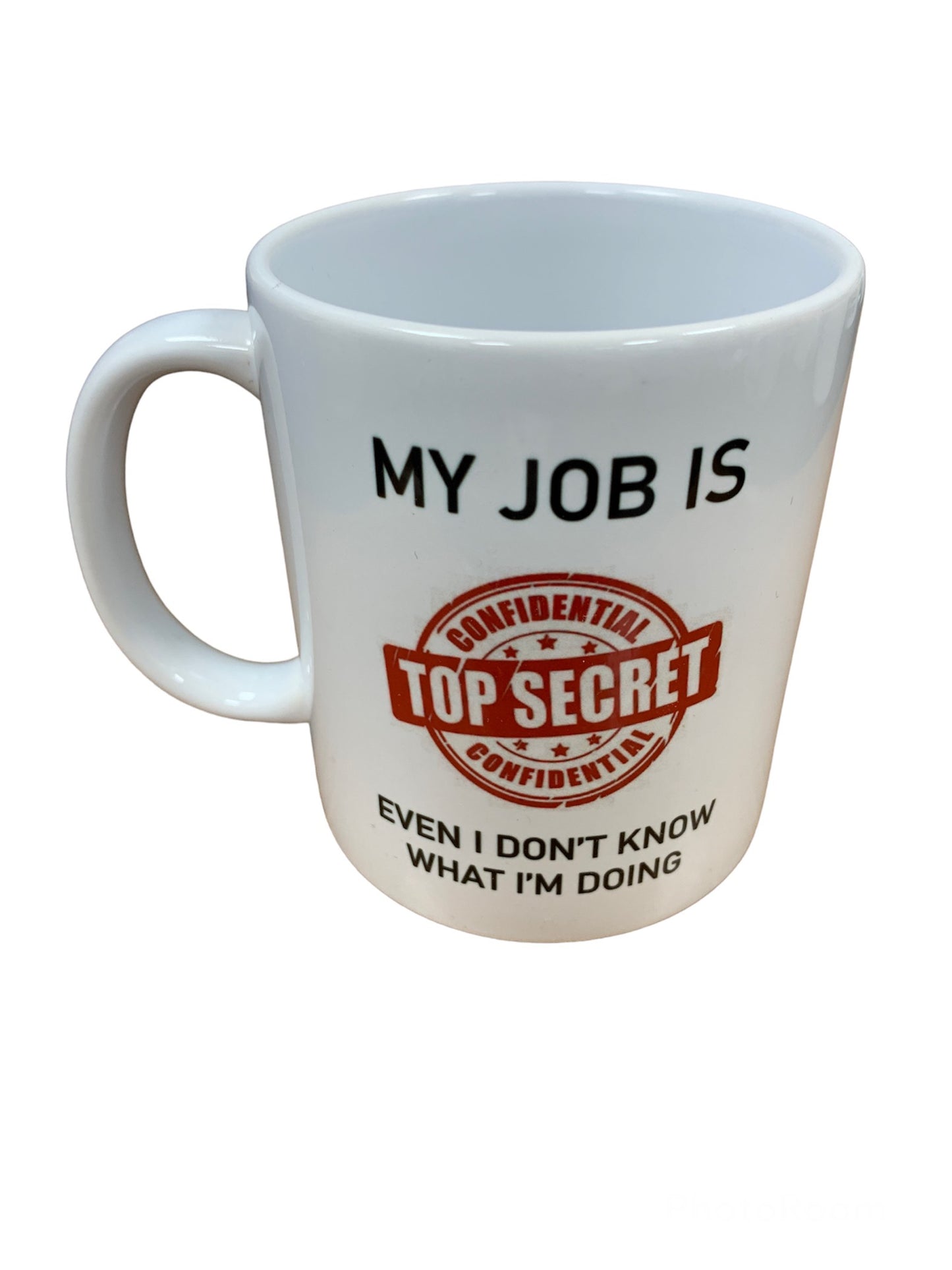My Job Is Top Secret Mug