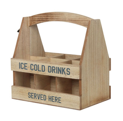 Wooden Drinks Caddy