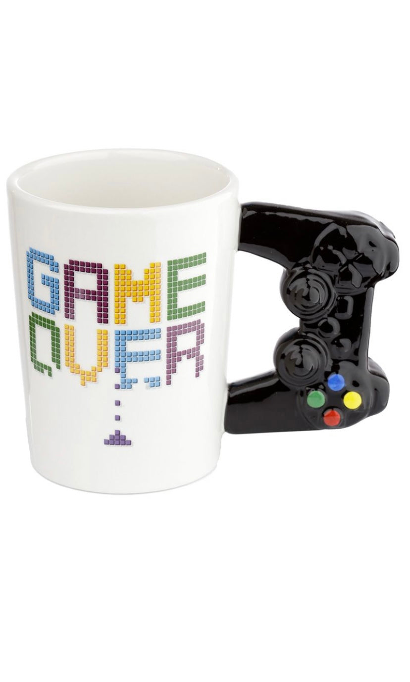 Game Controller Ceramic Shaped Handle Mug