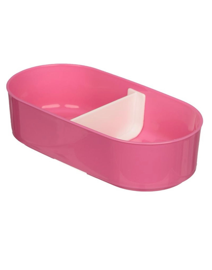 Volkswagen VW Campervan Bus Surf Adventure Stacked Bento Lunch Box with Fork & Spoon Pink