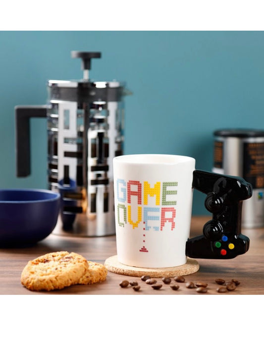 Game Controller Ceramic Shaped Handle Mug