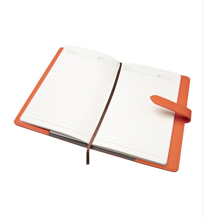 Personalised Engraved Leather A5 Notebook