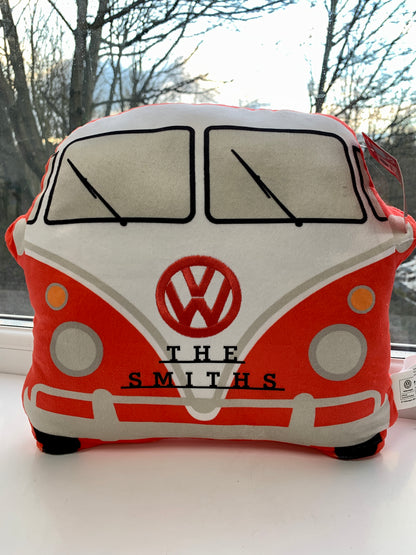 Personalised Volkswagen VW T1 Camper Van Shaped Cushion