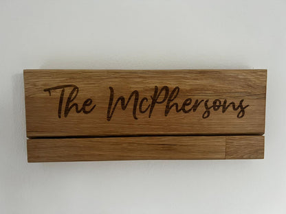 Personalised Engraved Key Holder
