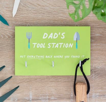 Dads Tool Station Wall Hook
