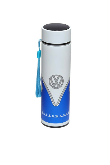Personalised Engraved Volkswagen VW T1 Camper Stainless Steel Flask Hot & Cold Insulated Digital Thermometer