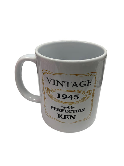 Vintage Aged to Perfection Mug
