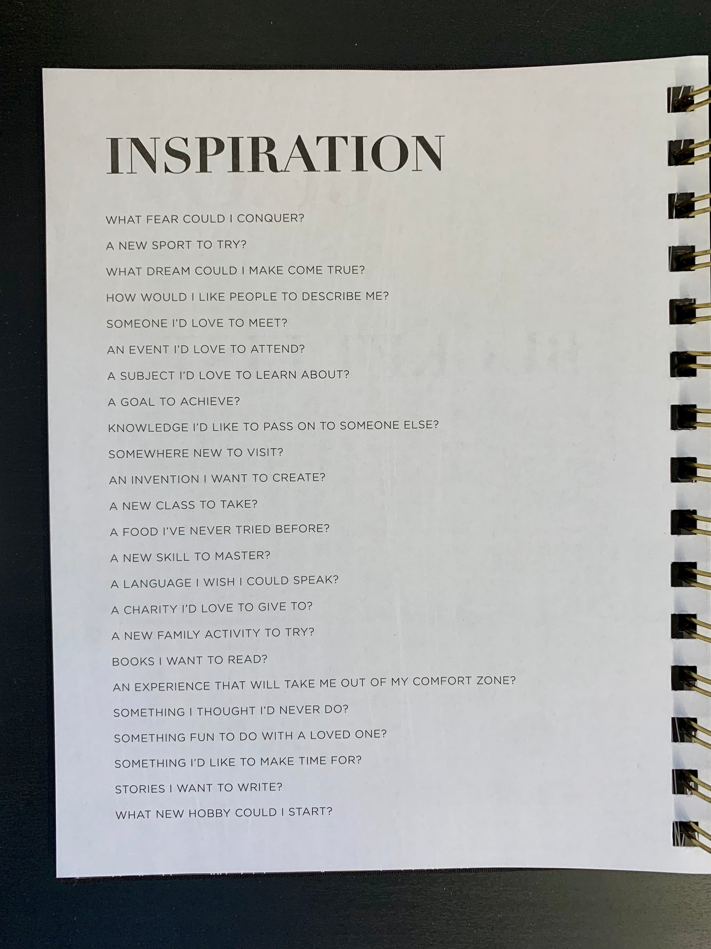 Bucket List Book Journal Personlised
