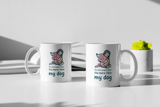 I Love My Dog Mug