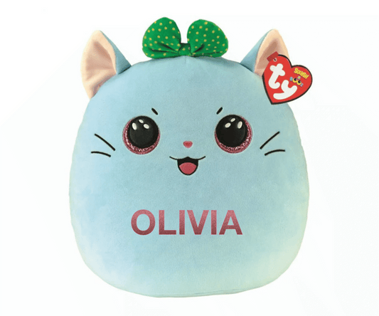 Ty Squish a Boo 10 Inch Kirra Cat